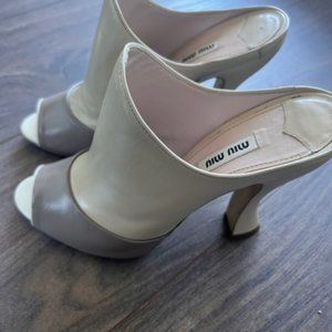 Fancy pumps by Miu Miu. Size 8. Mint condition